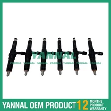 6X 1153003891 Fuel Injector For Isuzu 6HK1 Hitachi ZX38 excavator Engine