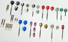 Vintage Dart Lot Halex Arachnid Bottelsen Unicorn – 1980s/90s – 27 Flights+ More