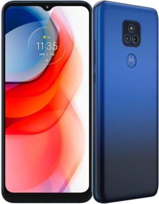 Open Box - Motorola Moto G Play (2021) - 32GB - Misty Blue ( Unlocked) XT2093