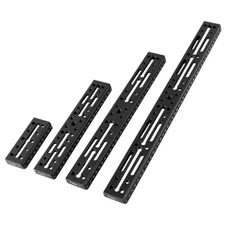 Black Narrow Dovetail Plate for Telescope Equatorial Mount 100/220/320mm US