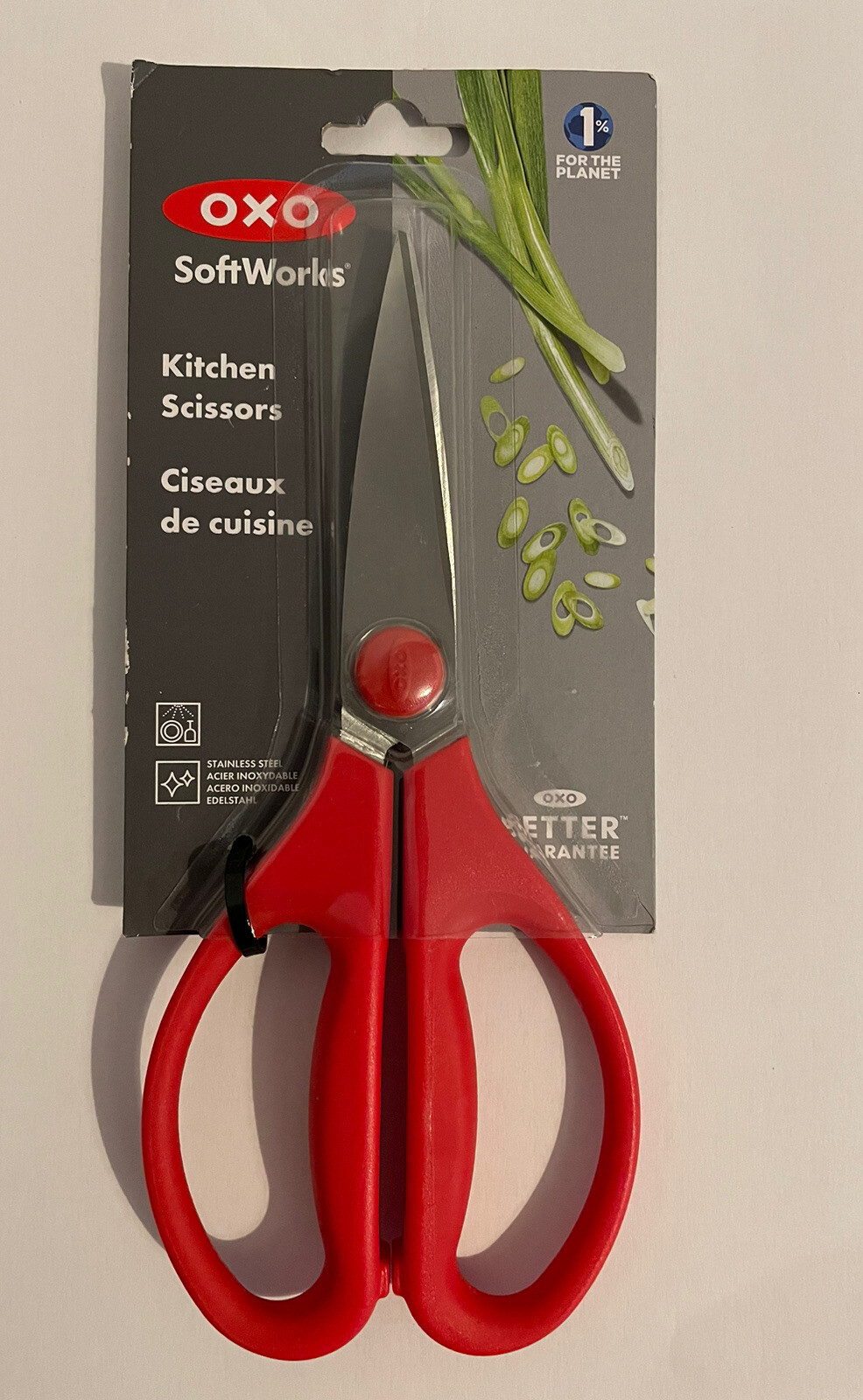 OXO Kitchen Scissors Red eBay