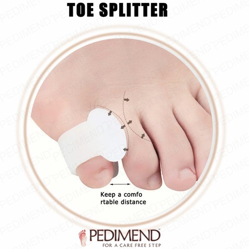 PEDIMEND™ 2X Gel Pinky Toe Spacer - Little Toe Cushions for Preventing Rubbing - Picture 5 of 6
