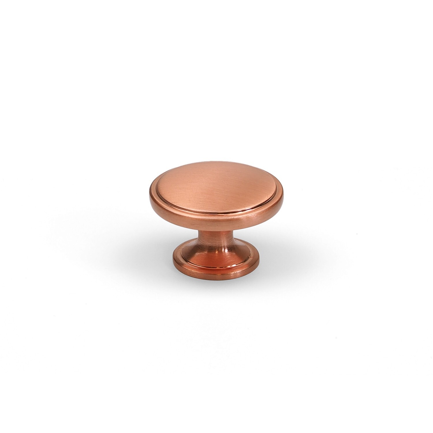 10x Copper Cabinet Knobs 38mm Rose Gold Kitchen Cupboard Drawer Door Pull Handle