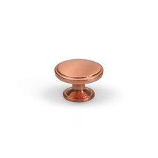 10x Copper Cabinet Knobs 38mm Rose Gold Kitchen Cupboard Drawer Door Pull Handle