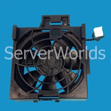 HP 663347-001 Z420 Z440 rear system fan and holder 653905-001 647292-001