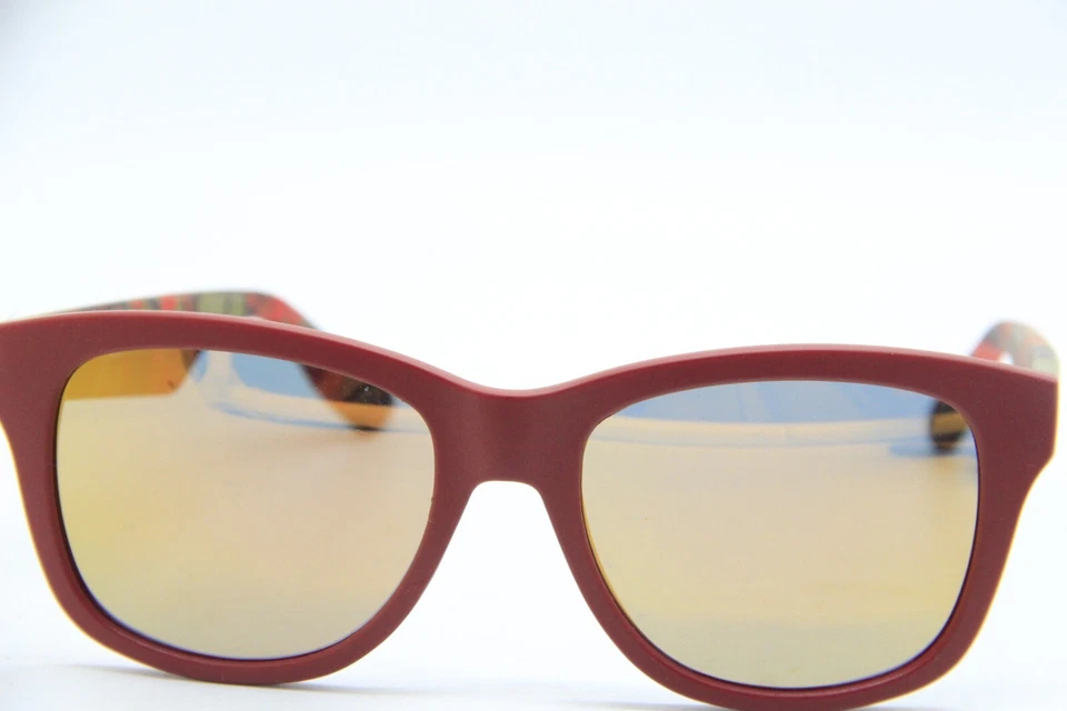 NOVO ÓCULOS DE SOL ALEXANDER MCQUEEN MCQ 0002/S XJSUW VERMELHO VERDE AUTÊNTICO 53-18 - Imagem 2 de 4