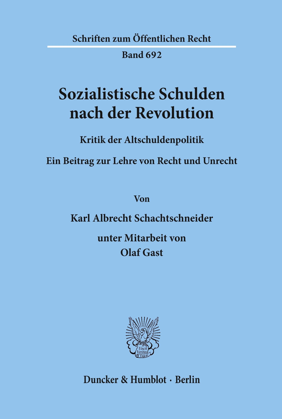Thumbnail - Sozialistische Schulden Nach Der Revolution. | Karl Albrecht