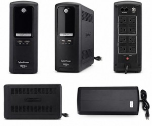 CyberPower 1500VA/900Watts Simulated Sine Wave UPS Battery - Black (CST150UC)