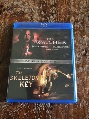 Watcher / Skeleton Key Double Feature Blu-ray 2021 Spader Reeves Hudson