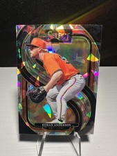 2025 Panini Select Premiere Level Ethan Anderson Orioles #133 Cracked Ice Prizm