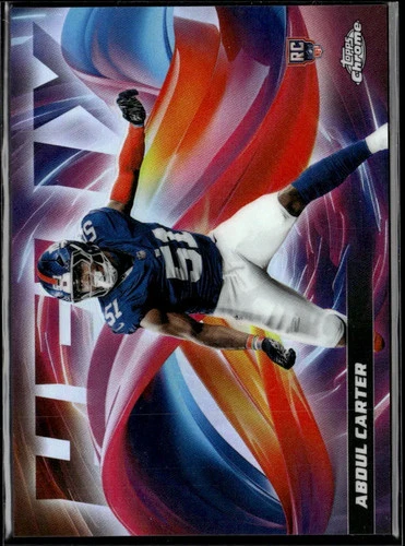 2025 Topps Chrome Abdul Carter Base (RAW)