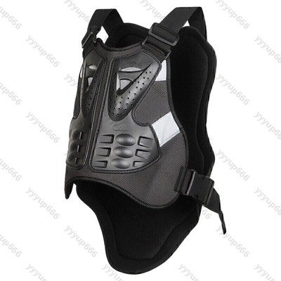 1 Stück Motorrad Schwarz Körperschutz Weste Rückenstütze Spine Brustschutz