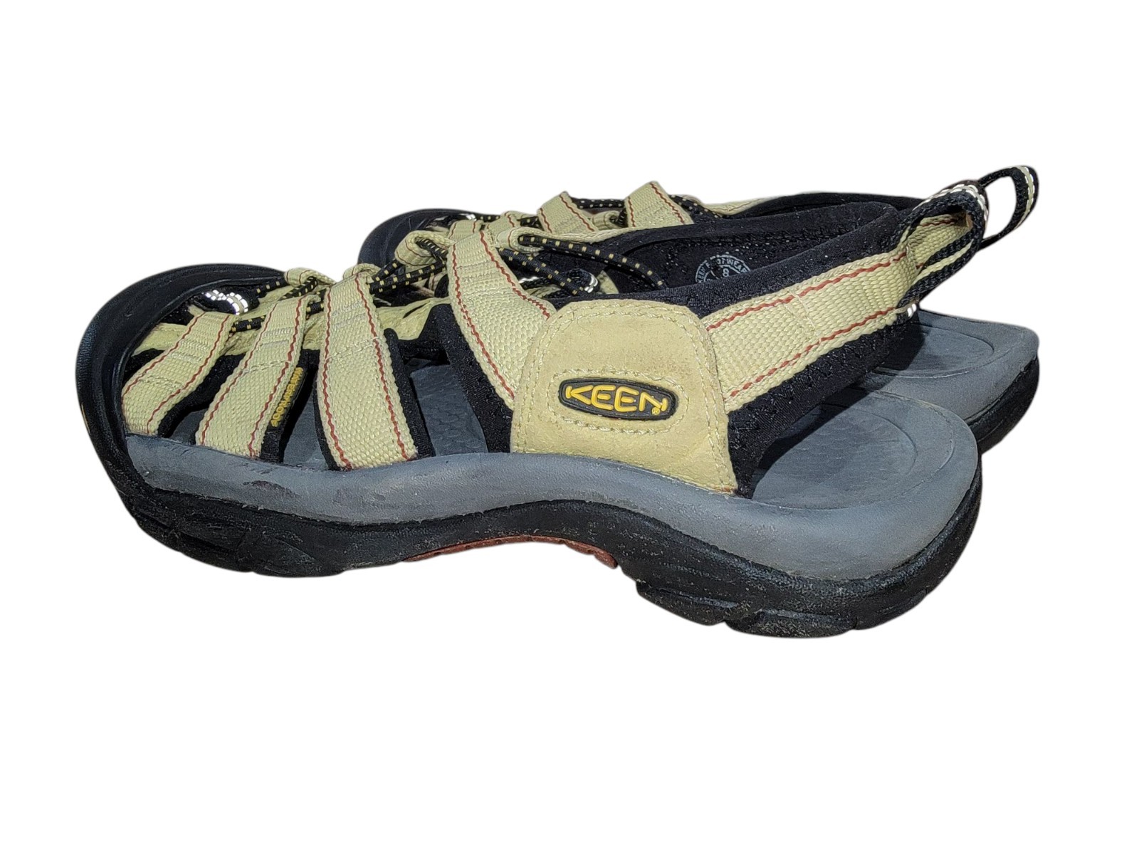 Sandali sportivi KEEN Newport H2 donna gialli impermeabili taglia 8