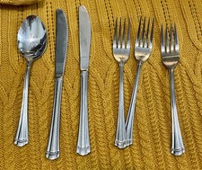 Farberware ROMANCE 6 PC. Stainless Spoon, Kni...