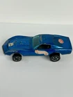 Hot Wheels 1967 Custom Corvette Redline Car Blue