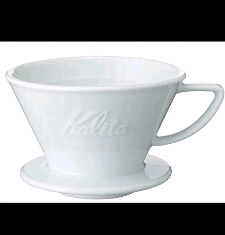 Kalita HA 185 Coffee Dripper for 2-4 Cups HASAMIYAKI HASAMI & Kalita 02135 Japan