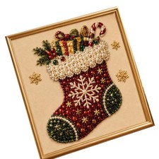Indoor Display Activity Set with Guided Beaded Canvas and Placement Pen