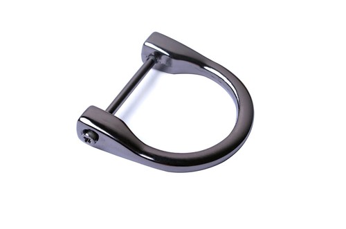 8pcs 1 inch D-Rings U Shape D Ring Screw in Shackle Horseshoe Shape D Ring Pu...