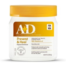 A D Original Diaper Rash Ointment Vitamins A D 16 oz
