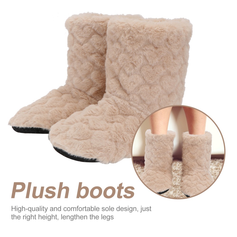 SAOLA Bottes De Danse Chaudes Et Antidérapantes La Mariée Sol Domestiques