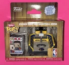 Funko Bitty Pop! NBA Steph Curry Golden State Warriors Arena Collectible NEW