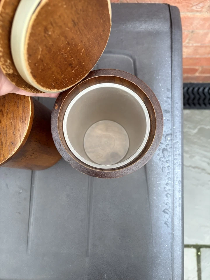 Vintage Wooden Kitchen Caddies X3 - Image 4 of 4
