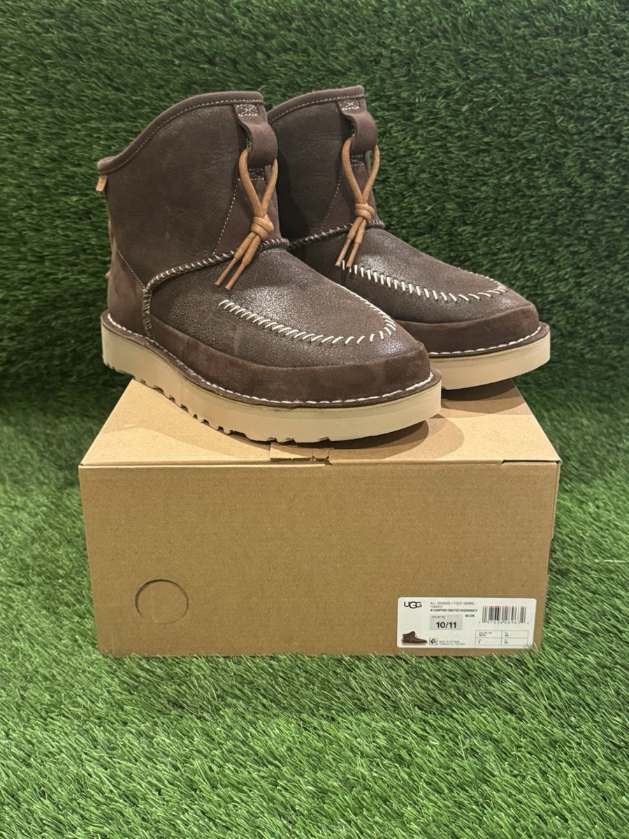 Ugg Campfire Regenerate Crafted Boots Mens 7 11 Womens 8 12 Brown Suede UGG® Campfire Crafted Regenerate (Men) - Burnt Cedar – The  main image 4