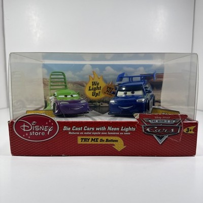 Disney Pixar Cars - Disney Store Die-cast Light Up Wingo DJ Boxed Set NIP
