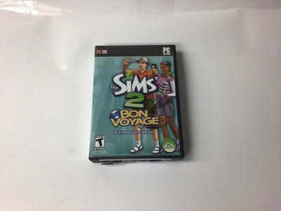 The Sims 2 Bon Voyage Expansion Pack PC CD-ROM Video Game EA Life Simulation