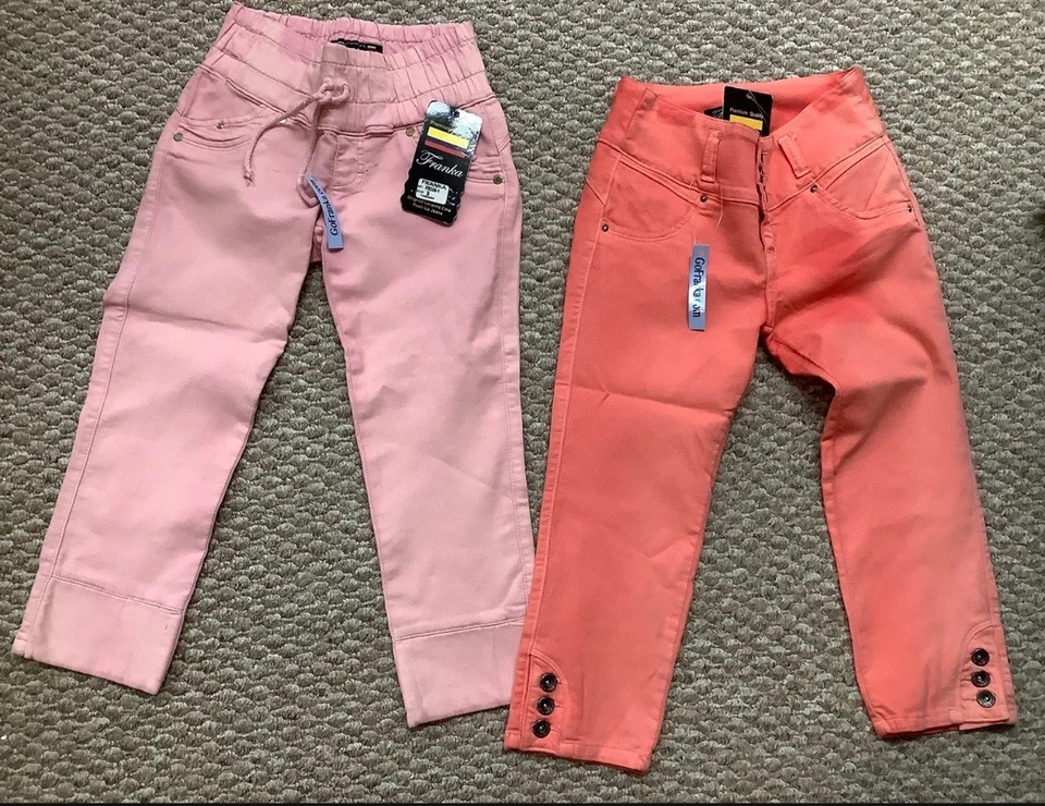15 pares de capris y jeans Levanta Cola con defectos como se muestra Foto 3 de 4