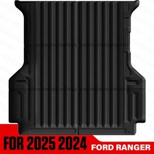5ft Truck Bed Mat For Ford Ranger 2024 2025 2026 All Weather Cargo Liner Tpe