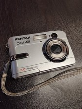 PENTAX Optio 50 Compact 5.0mp Digital Camera - Tested Works