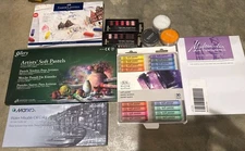 Collection of Brand New, Brand Name Soft Pastels, Sanded Boards and more!