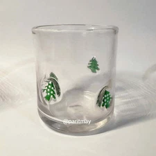 Madison Home 16 fl oz Icon Juice Glass - Christmas Trees (NEW)