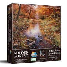 SunsOut Golden Forest 1000 pc Large Pieces Jigsaw Puzzle