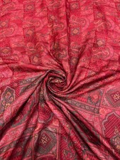 Vintage Silk Saree for Crafting, Sewing, Quilting, Upcycled Projects SS2990