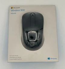 Microsoft Wireless 900 Mouse Black Brand New Sealed