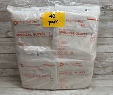 Premier Pro PI Surgical Gloves Polyisoprene Ansell *40 Pair* Size: 8 *See Date*