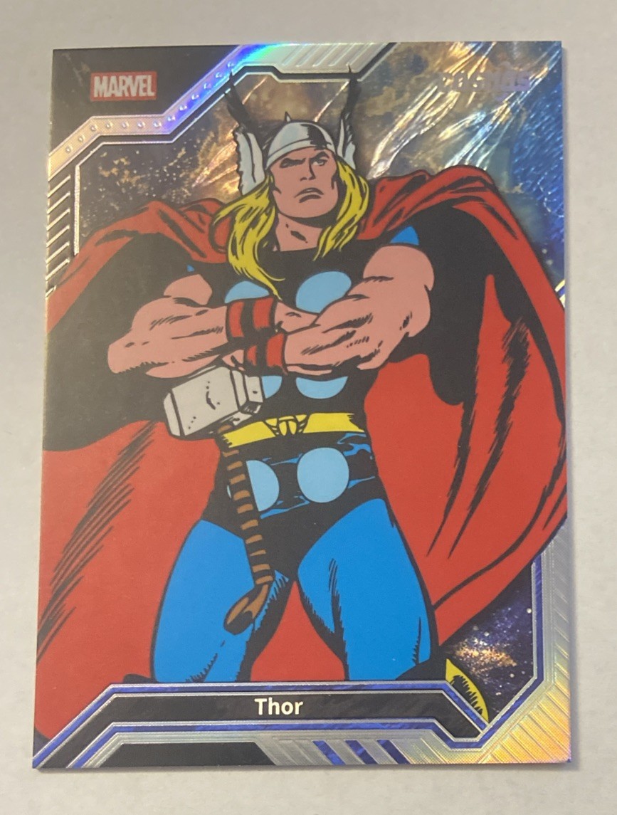 Thor #CM-GR-32 Marvel 2025 Kakawow Cosmos Green trading card — raw and PSA graded price guide