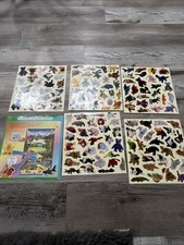 TY Official Club Stickers 1st Edition NOS BRAND NEW, FIVE 5 Sheets BR