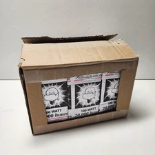 6 PK AUTHENTIC AERO-TECH USA 20,000 Hour Krypton Gas 100W 120V Rough Service