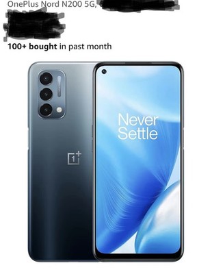 Used Oneplus Nord 2 5G Blue Cellphone Metro Service