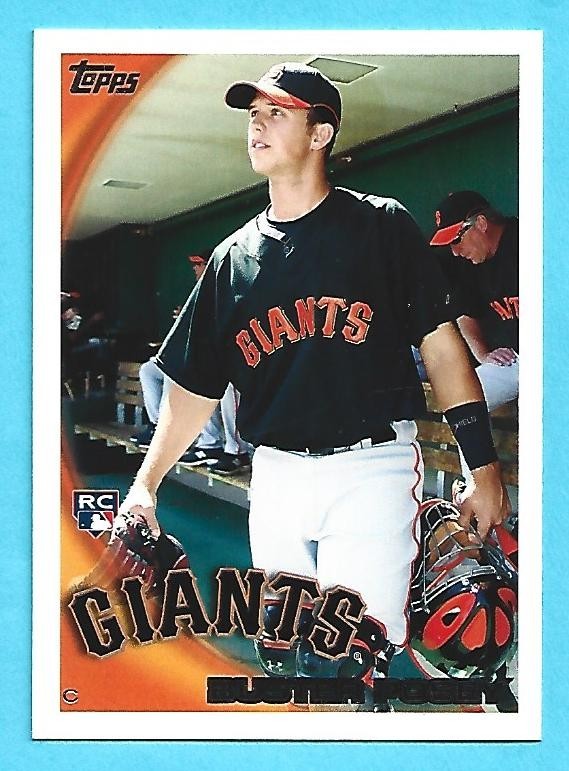 BUSTER POSEY 2010 Topps Rookie #2 Giants
