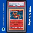 2022 POKEMON SWSH BS PROMO PC UK #SWSH075 SPECIAL DELIVERY CHARIZARD HOLO PSA 8