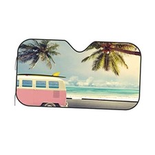 Windshield Sunshade Foldable Sun Visor Front Window Sun Shade Cover Beach Car