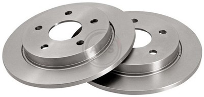 2x A.B.S. Bremsscheibe 15802 für FORD SCORPIO GGE GAE 1 Turnier Cat 4x4