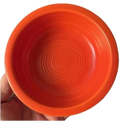 Vintage Art Deco Fiesta 4.75" Berry Fruit Bowl Radioactive Red 1936-1951