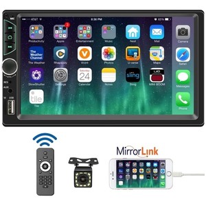 Bluetooth Car Stereo Player with Backup Camera Integration