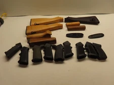 lot of Gun Wood Stocks and pistol grips