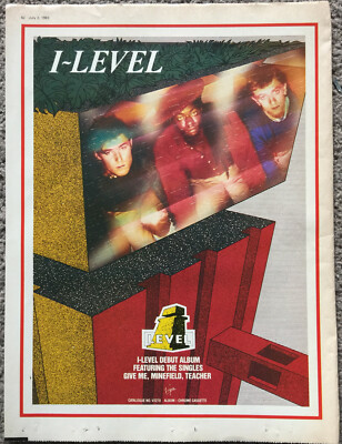I-LEVEL - 1983 Full page UK magazine ad